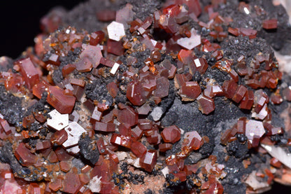 Vanadinite Crystal on Matrix – Moroccan Mineral Specimen
