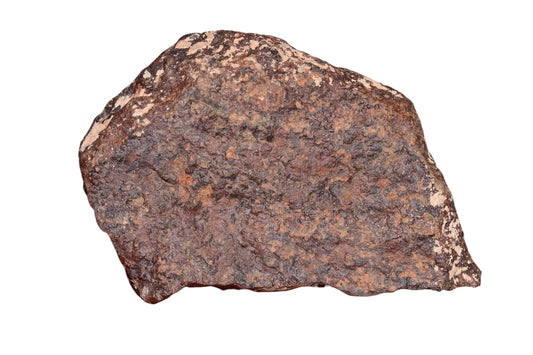 Chondrite meteorite 382g full fragment hand held dark fusion crust natural patina for sale