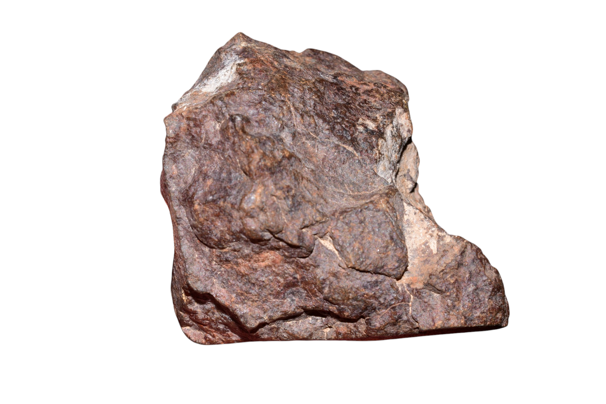 Moroccan chondrite meteorite 125g full fragment rounded face smooth desert weathering