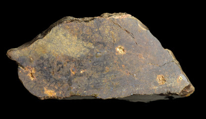 Natural NWA 13272 meteorite slice, ungrouped achondrite, weighing 7.23g, showing its textured, rocky surface and mineral details.