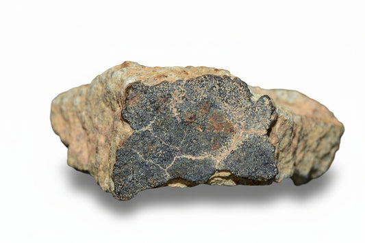 Unclassified chondrite meteorite complete fragment 10 g from Northwest Africa