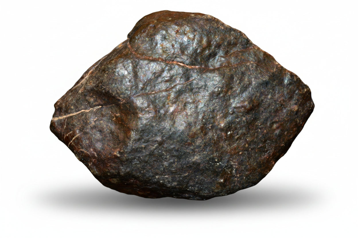 Unclassified chondrite meteorite complete fragment 13.3 g from Northwest Africa